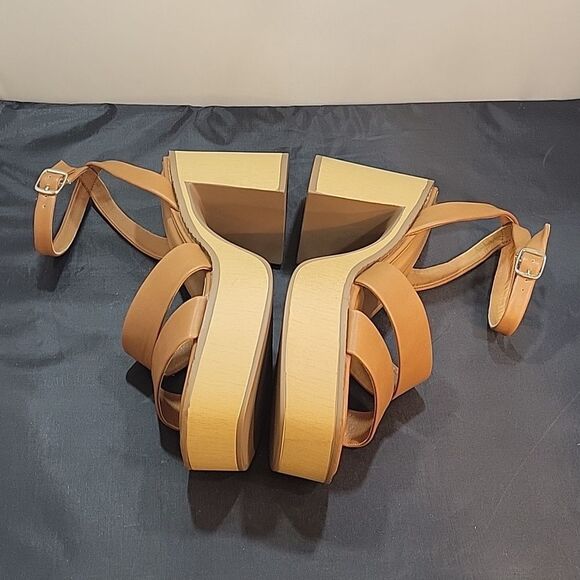 BRAND NEW REPORT WMS ZUES BLOCK HEEL DOUBLE STRAP ADJUSTABLE BUCKLE SANDAL - Picture 12 of 15